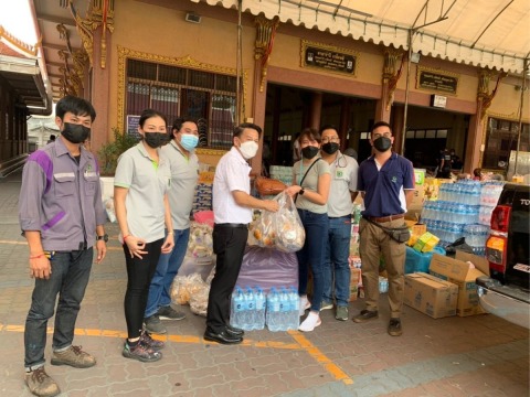 ผลิตน้ำดื่มสำหรับบริจาค